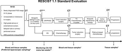 Effectiveness and Safety of Niraparib as Neoadjuvant Therapy in Advanced Ovarian Cancer With Homologous Recombination Deficiency (NANT): Study Protocol for a Prospective, Multicenter, Exploratory, Phase 2, Single-Arm Study